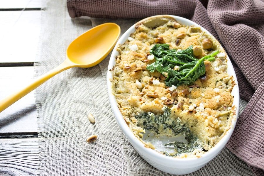 crumble-spinaci-pinoli-contemporaneo-food