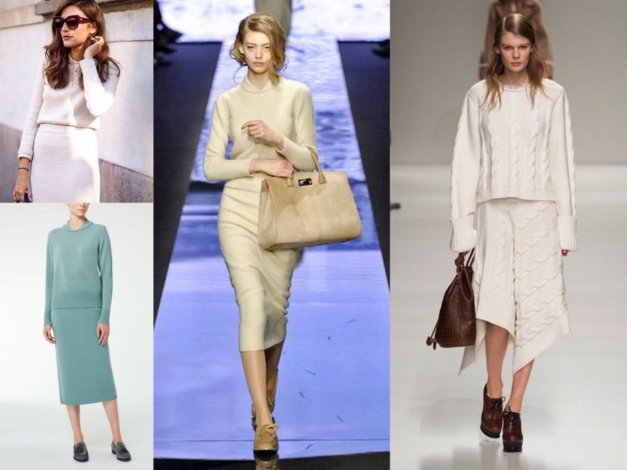 Proposte di Max Mara e Sportmax per l'A/I 2015 (in alto a sinistra Elonora Carini indossa Max Mara)