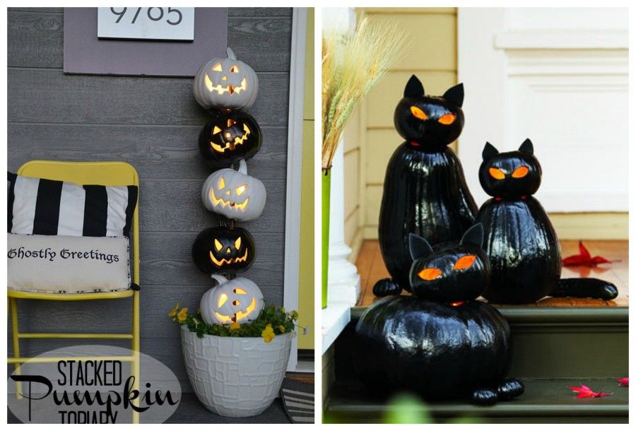 idee spaventose per le zucche di halloween