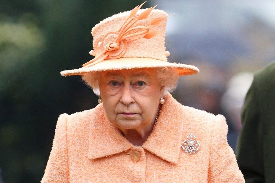 NORWICH, UNITED KINGDOM - JANUARY 19: (EMBARGOED FOR PUBLICATION IN UK NEWSPAPERS UNTIL 48 HOURS AFTER CREATE DATE AND TIME) Queen Elizabeth II attends Sunday service at St Peter's church Wolferton, near Sandringham House on January 19, 2014 in Norwich, England. (Photo by Max Mumby/Indigo/Getty Images)