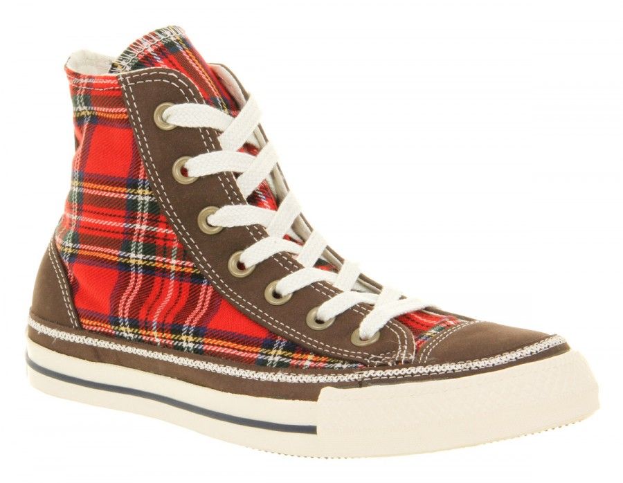 tessuto-plaid-scozzese-scarpe