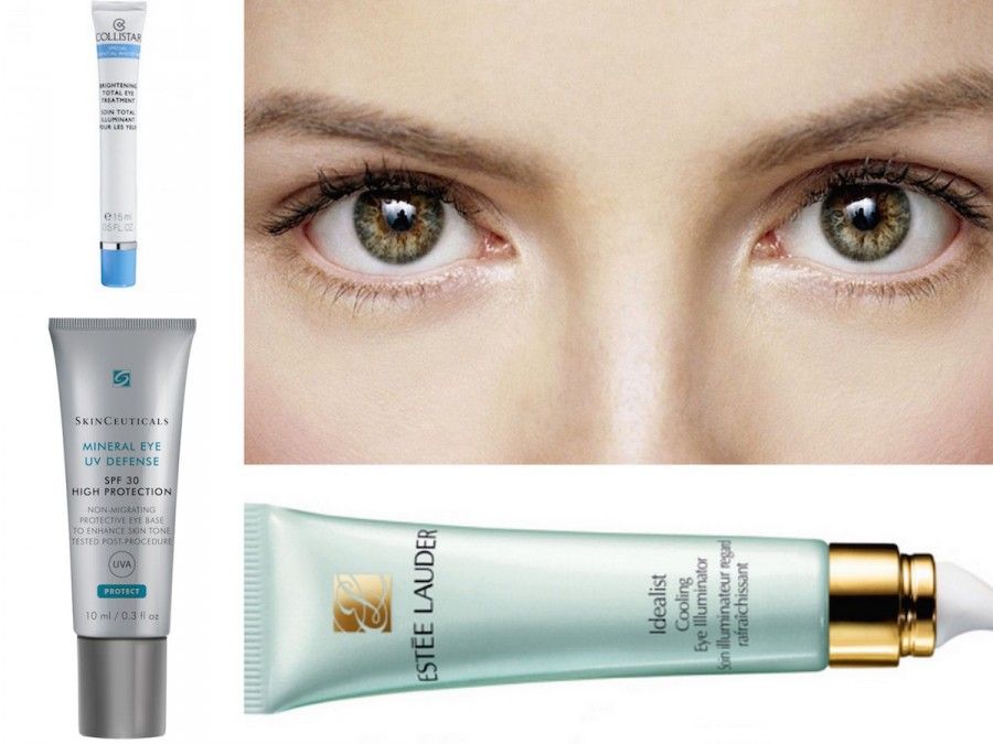 Trattamento Illuminante Totale Occhi di Collistar Collistar,Mineral Eye UV Defense SPF 50 di Skin Ceuticas, Idealist Cooling Eye Illuminator Estèe Lauder