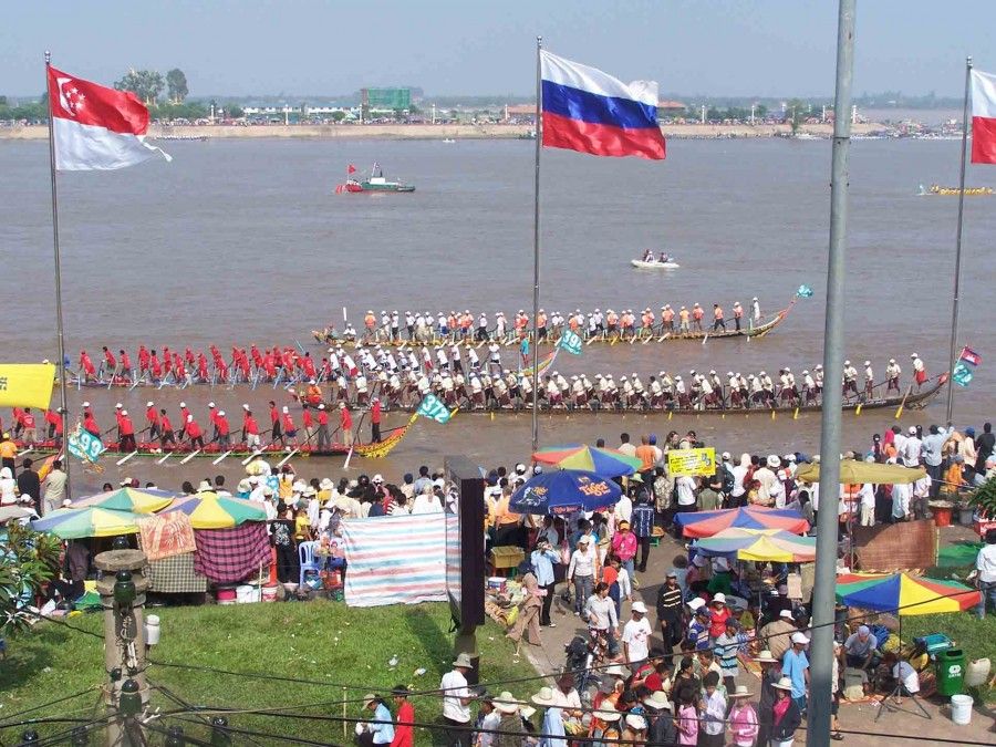 Il water festival in Cambogia