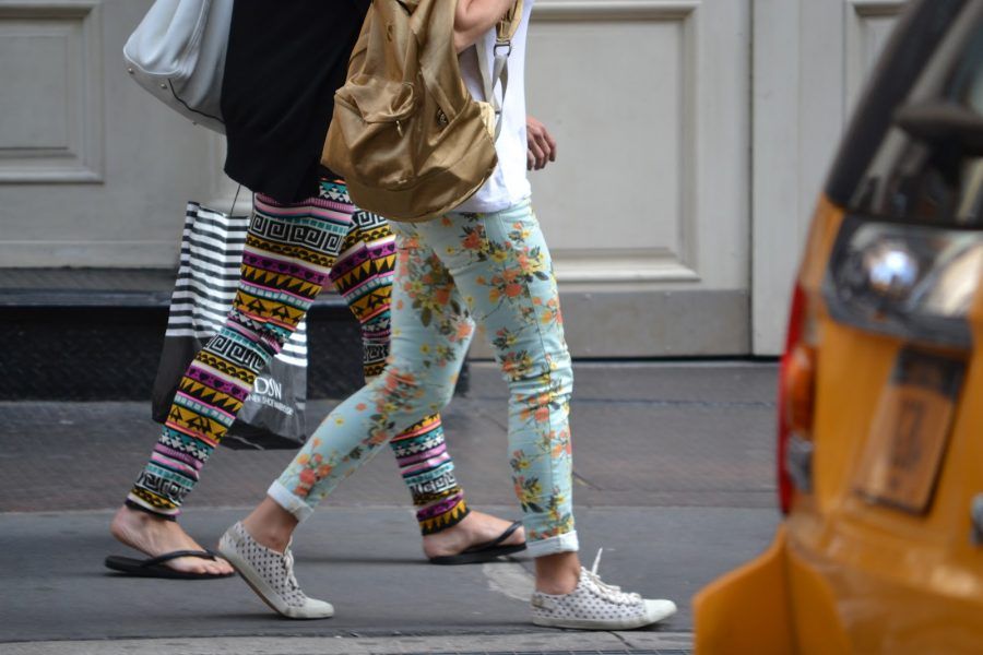 l'errore di usare leggings come pantaloni