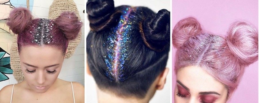 Glitter roots la nuova tendenza per capelli