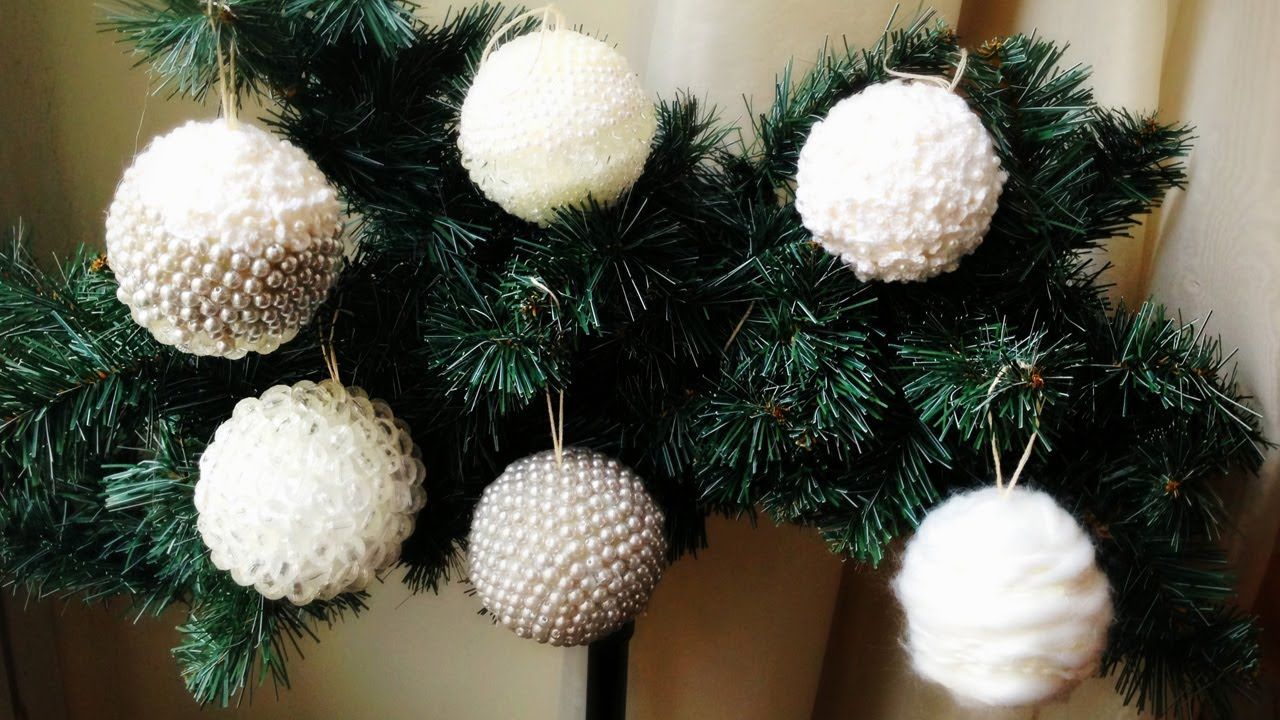 Palline di Natale DIY: 5 idee per realizzarle