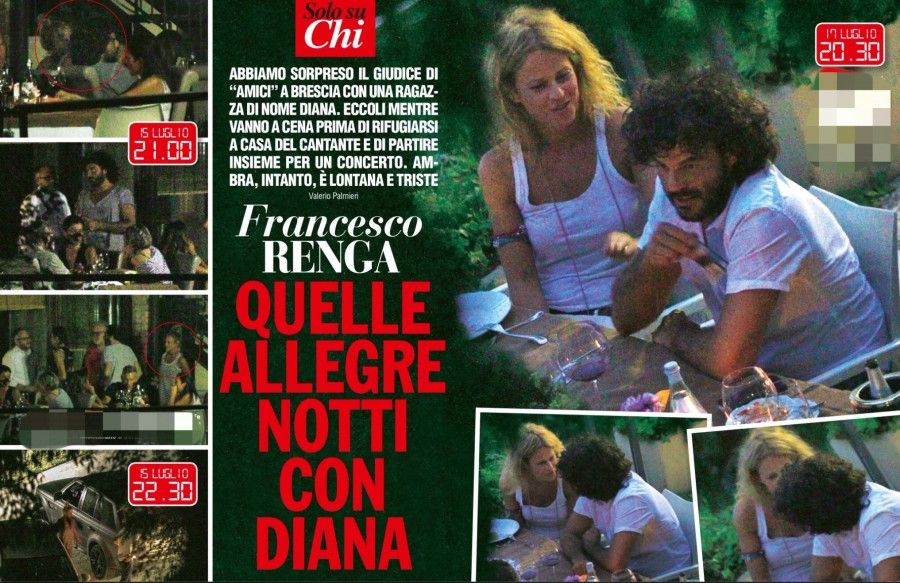 Il nuovo amore di Francesco Renga