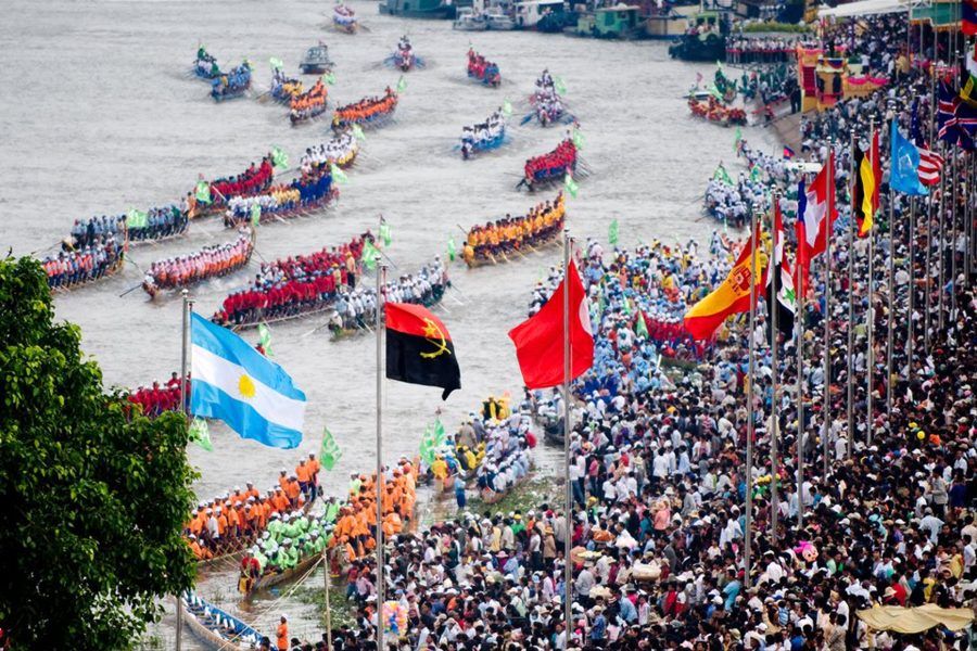 Il water festival in Cambogia