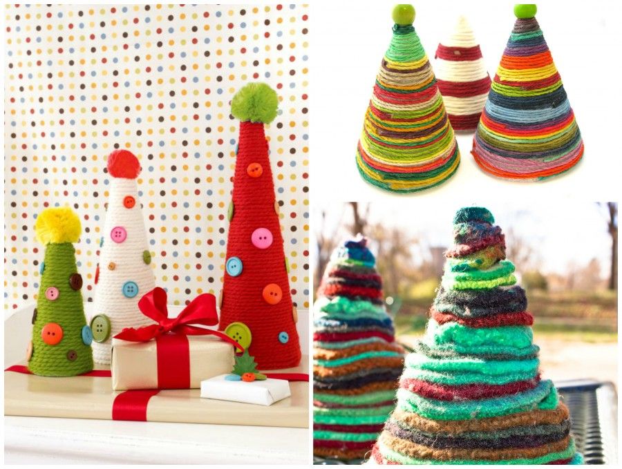 Lavoretti Di Natale Homemade.Diy Alberi Di Natale Creativi Ed Economici Bigodino