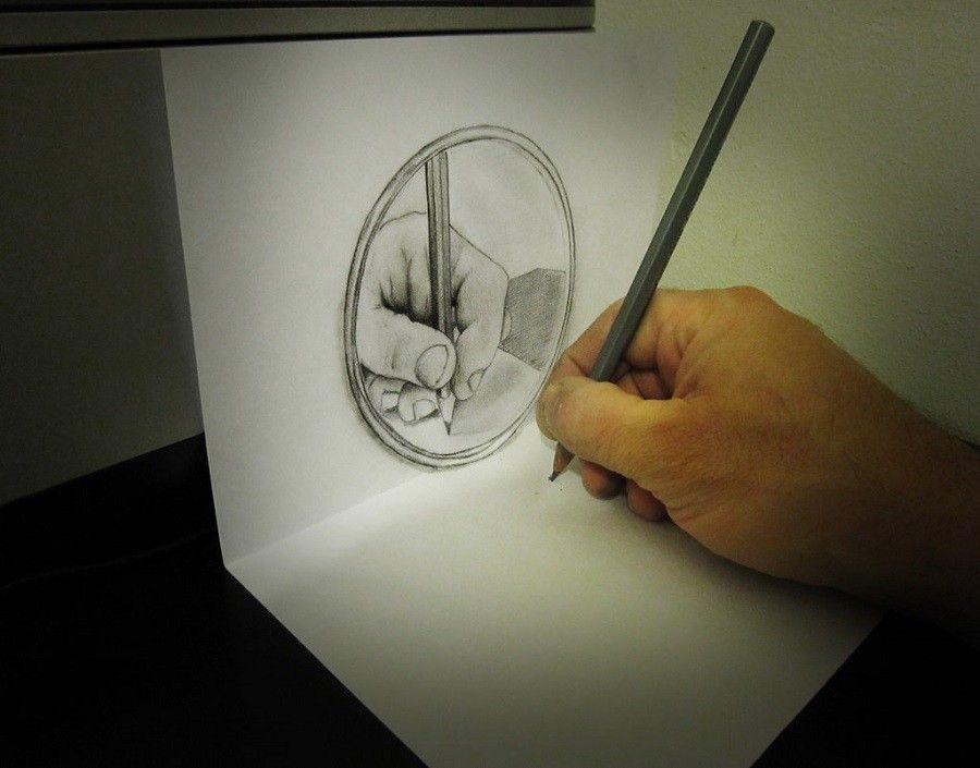 Illusioni Su Carta I Disegni In 3d Di Alessandro Diddi