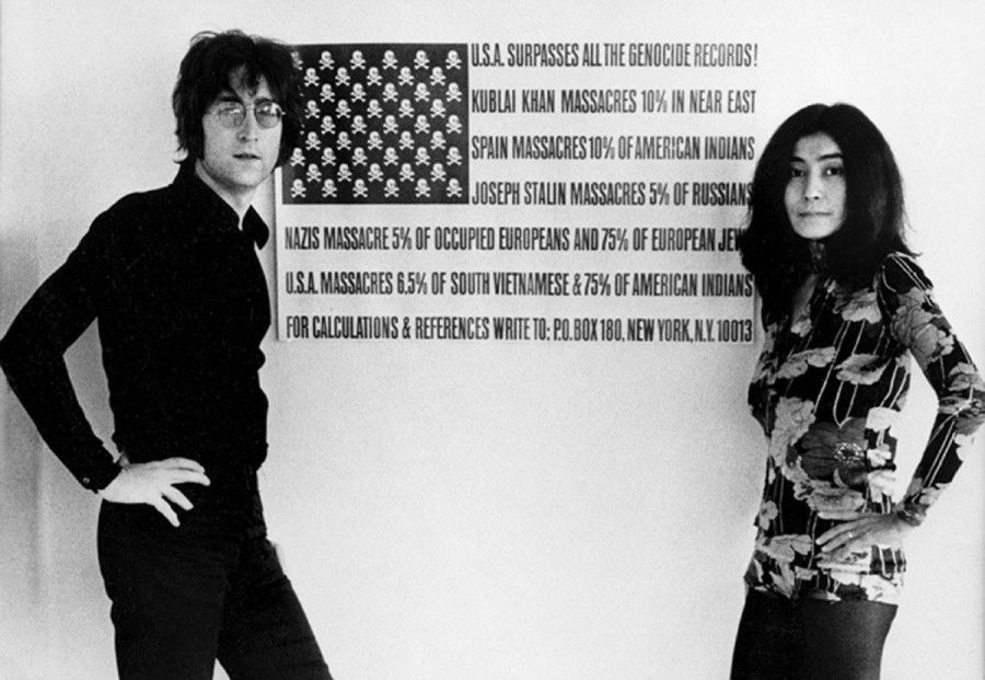 John Lennon e Yoko Ono