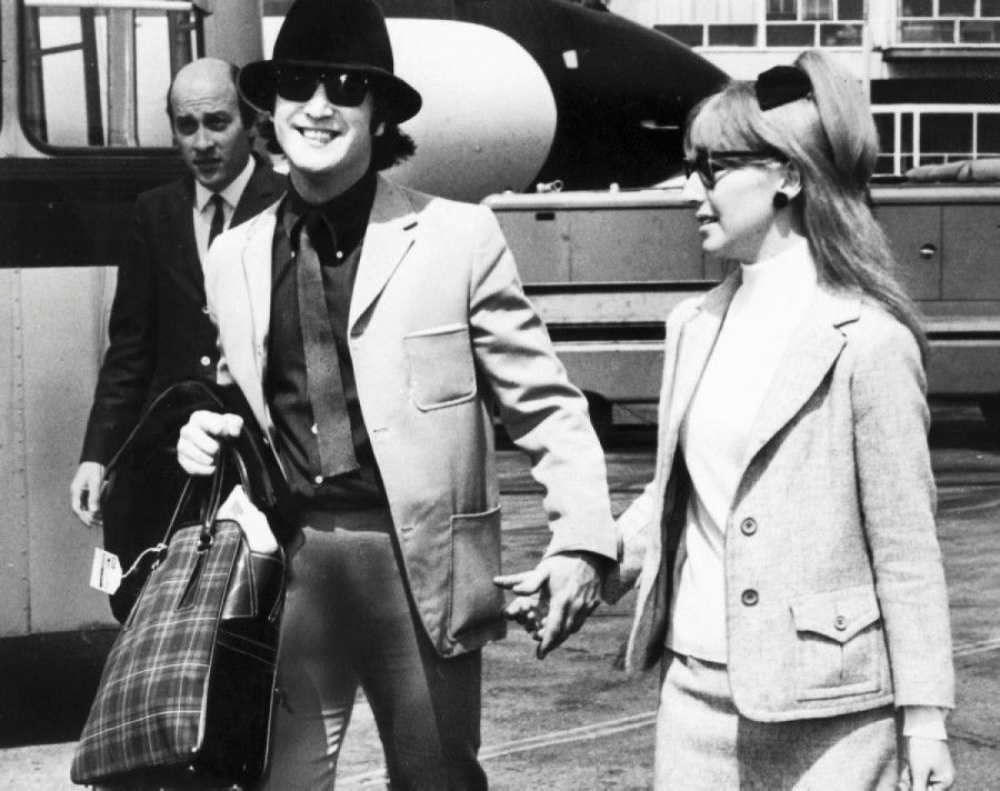 John e Cynthia Lennon nel 1965