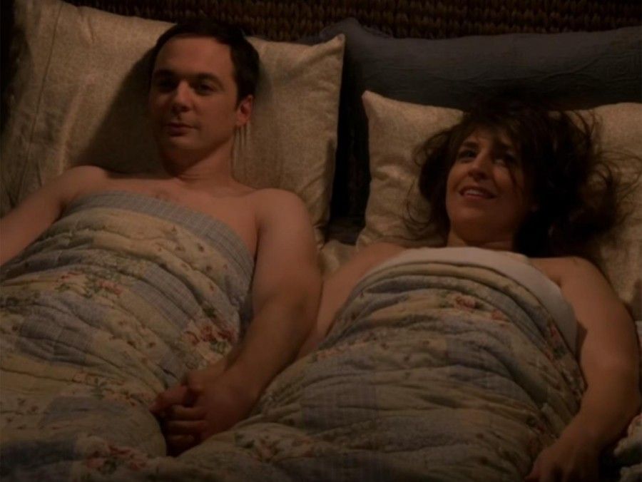 Sheldon & Amy in The Big Bang Theory