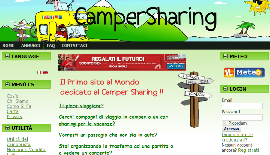 Camper sharing