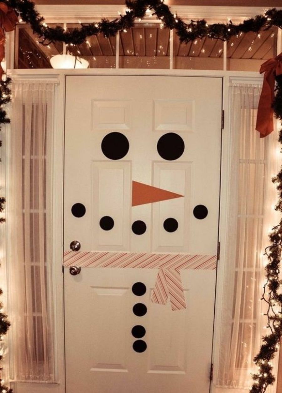 decorazioni-natale-camera-dei-bambini-porta