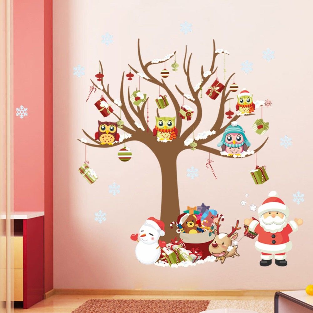 decorazioni-natale-camera-dei-bambini-stickers