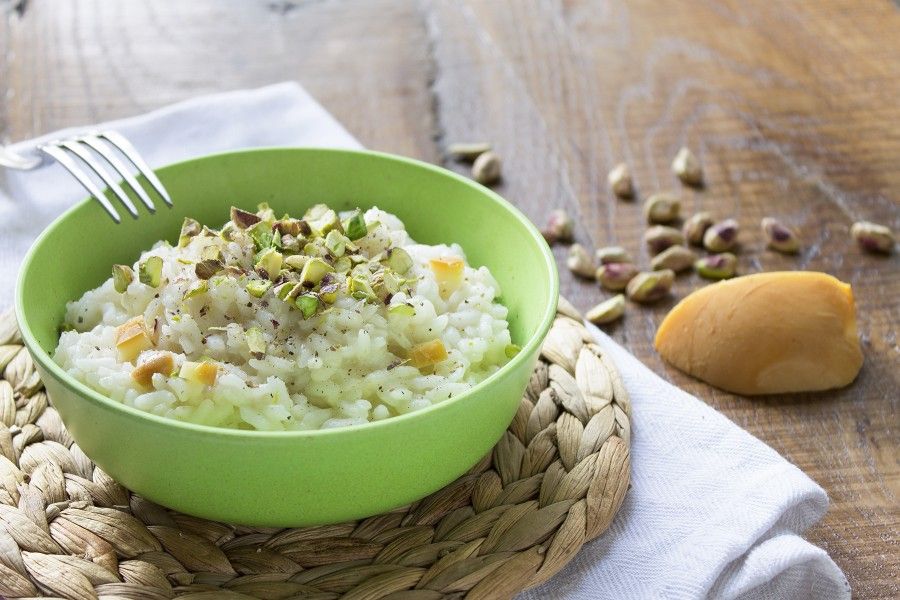 risotto-provola-pistacchi-primo-piatto