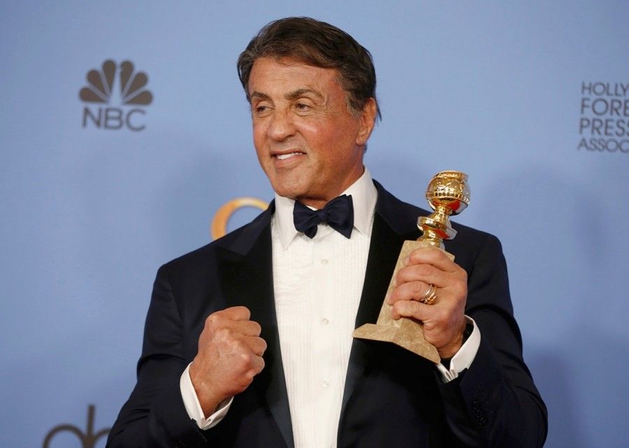 Sylvester Stallone ai Golden Globe 2016