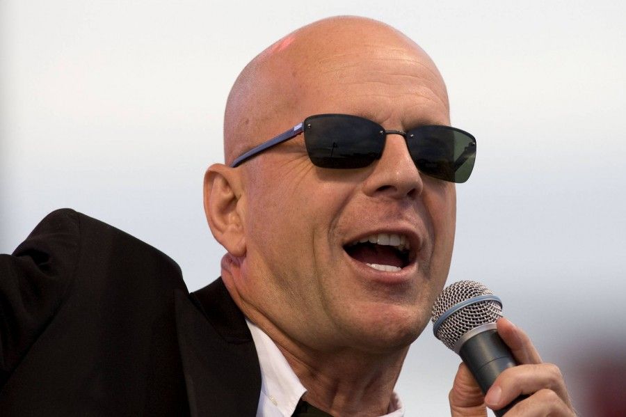 Bruce Willis icona dell'uomo calvo e bello