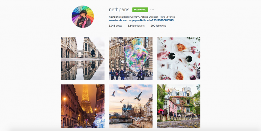 Nath Paris su Instagram