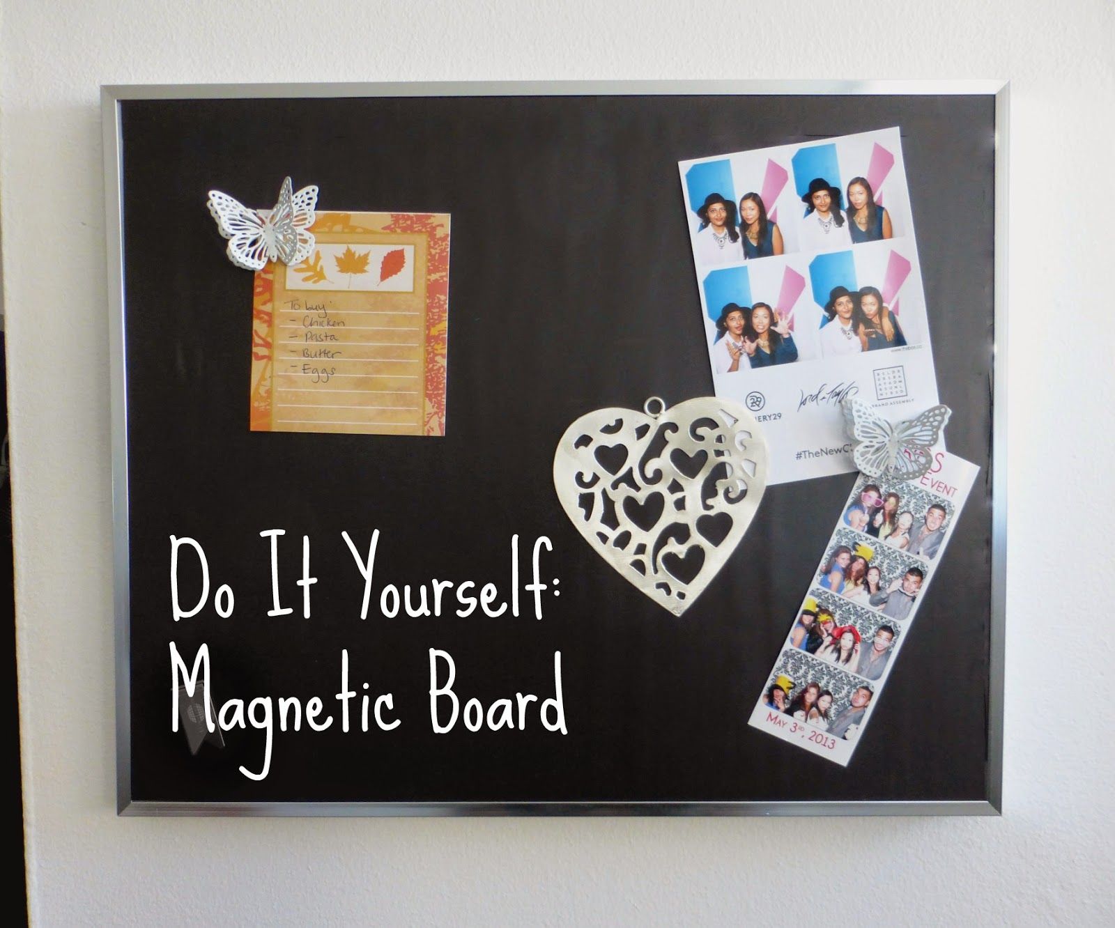 DIY: come realizzare una lavagna magnetica
