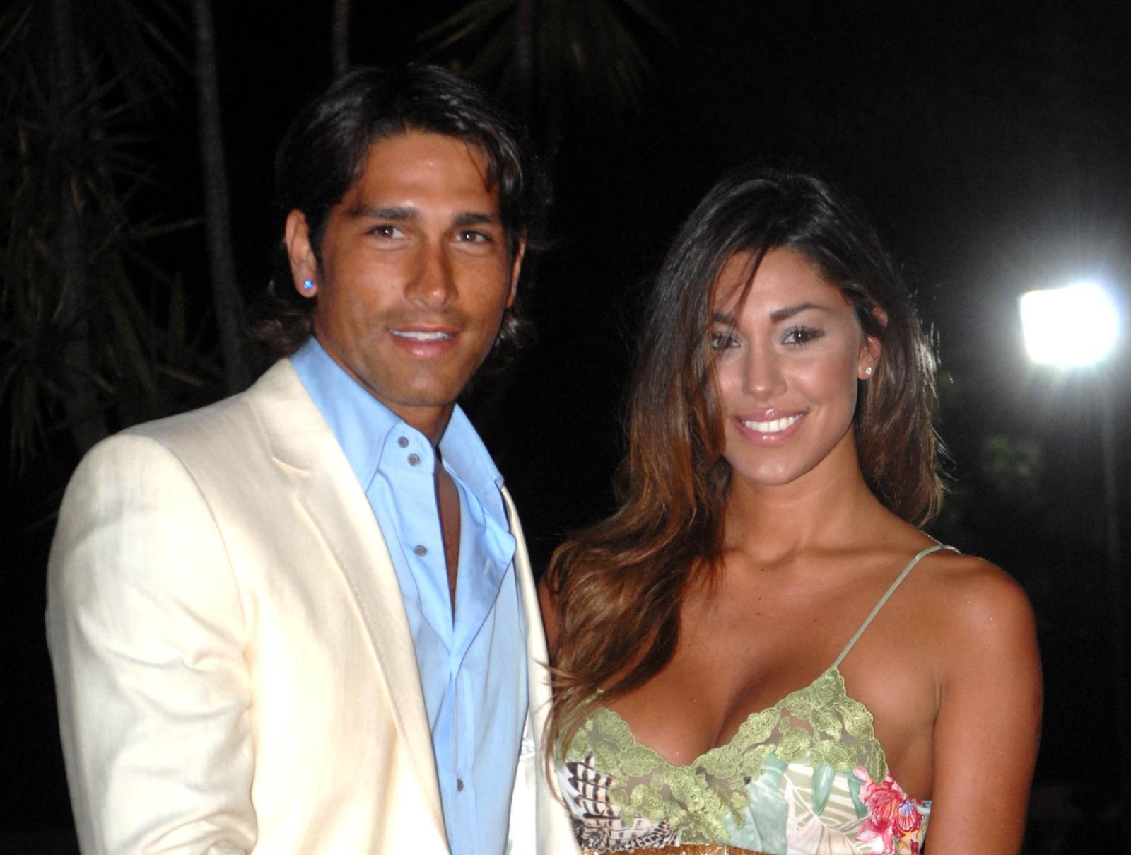 Belen Rodriguez e Marco Borriello paparazzati a Milano