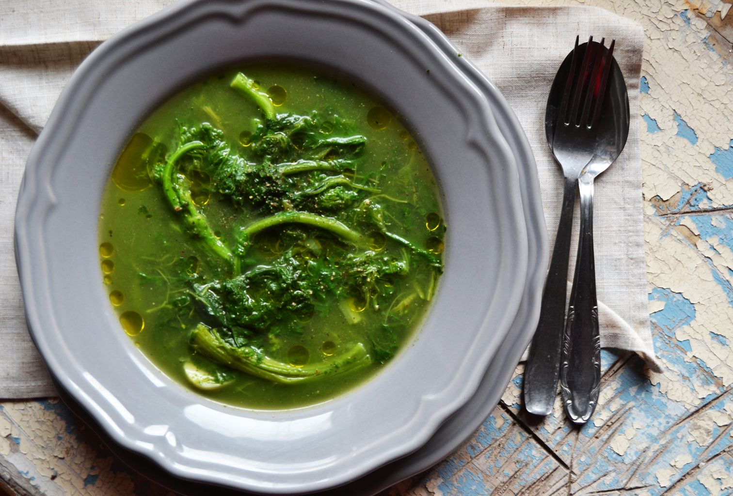 Zuppa di cime di rapa