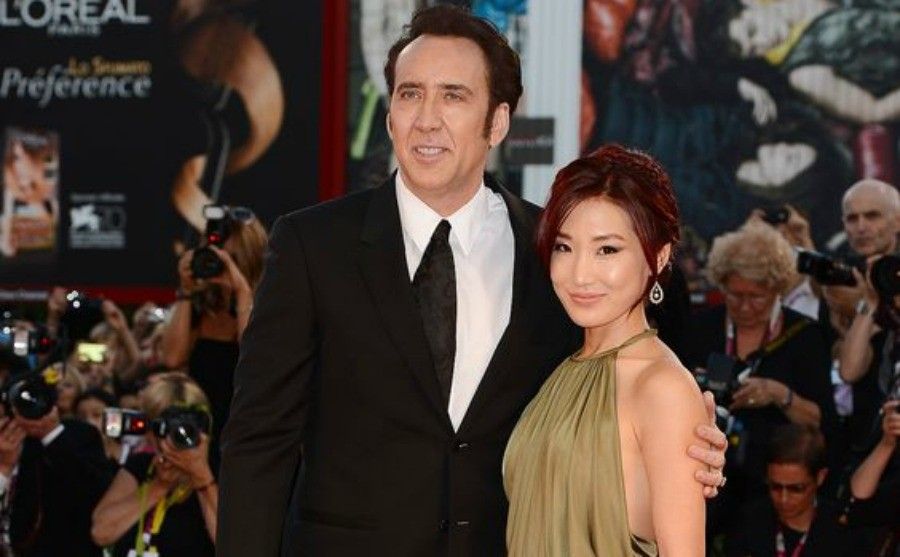 Nicolas Cage e Alice Kim