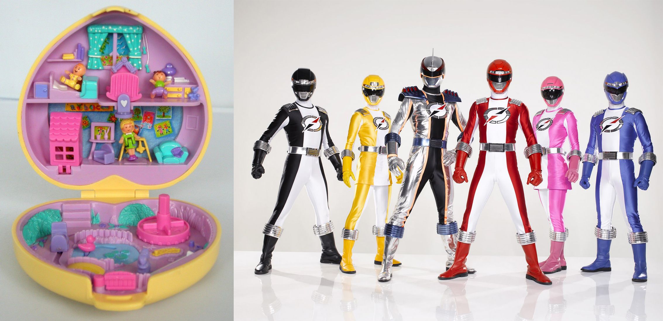 Polly Pocket vs Power Rangers 