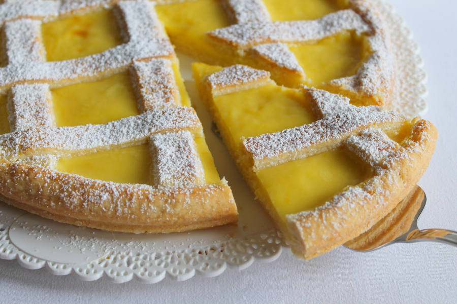 Crostata al limone