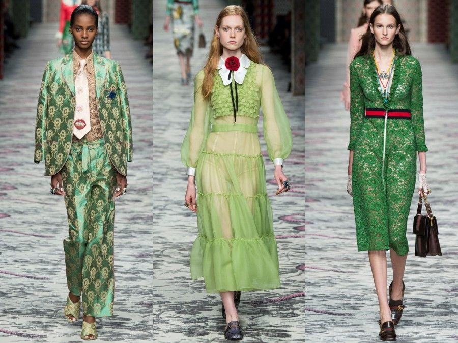 Look dalle sfilate S/S 16 di Gucci