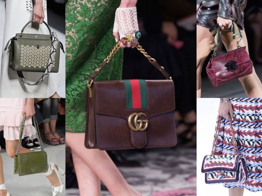 Le borse icona per la S/S 2016 di Fendi, Gucci, Versace, Chanel e Dior