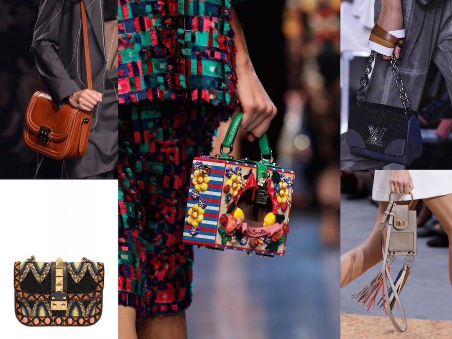 Le borse icona per la S/S 2016 di Dolce e Gabbana, Valentino, Lanvin, Louis Vuitton e Chloè