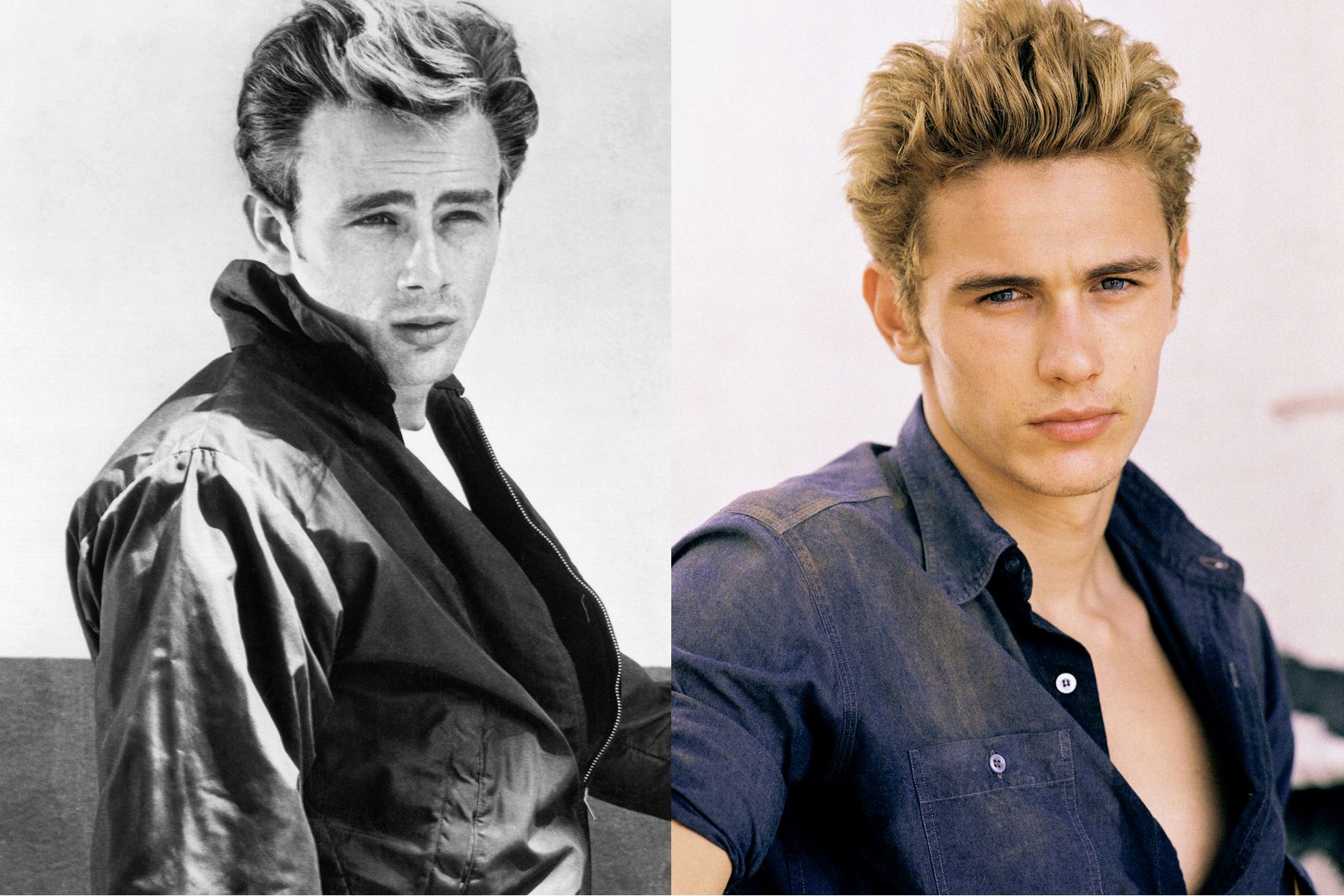 James Franco e James Dean