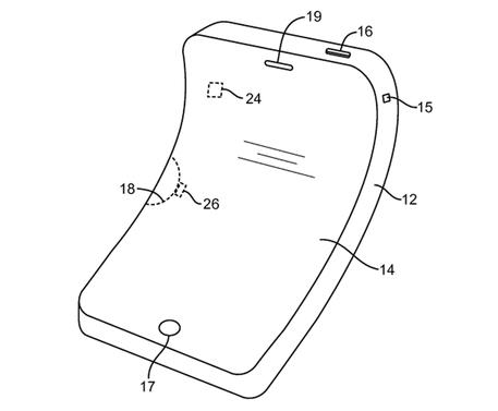 Apple brevetta l'iPhone flessibile