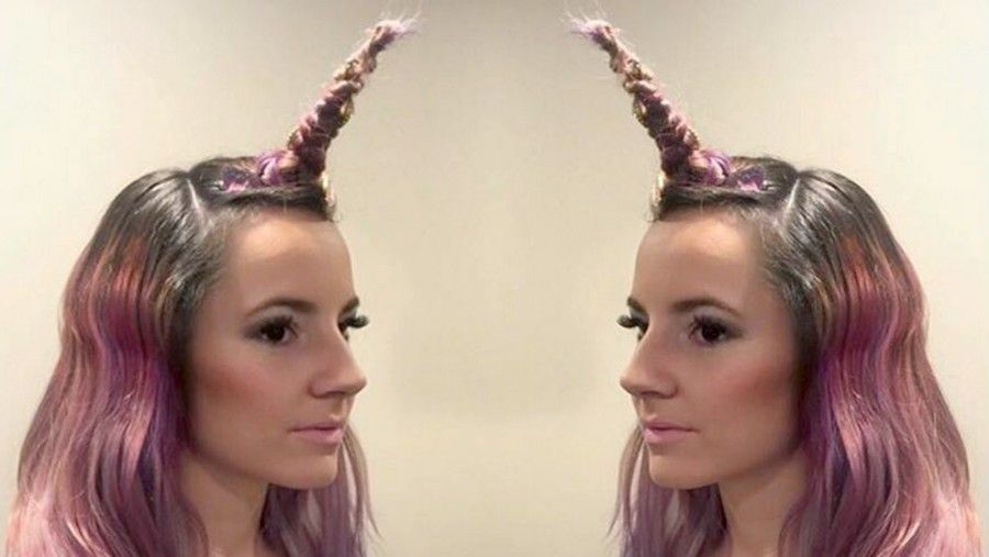 Unicorn hair trend