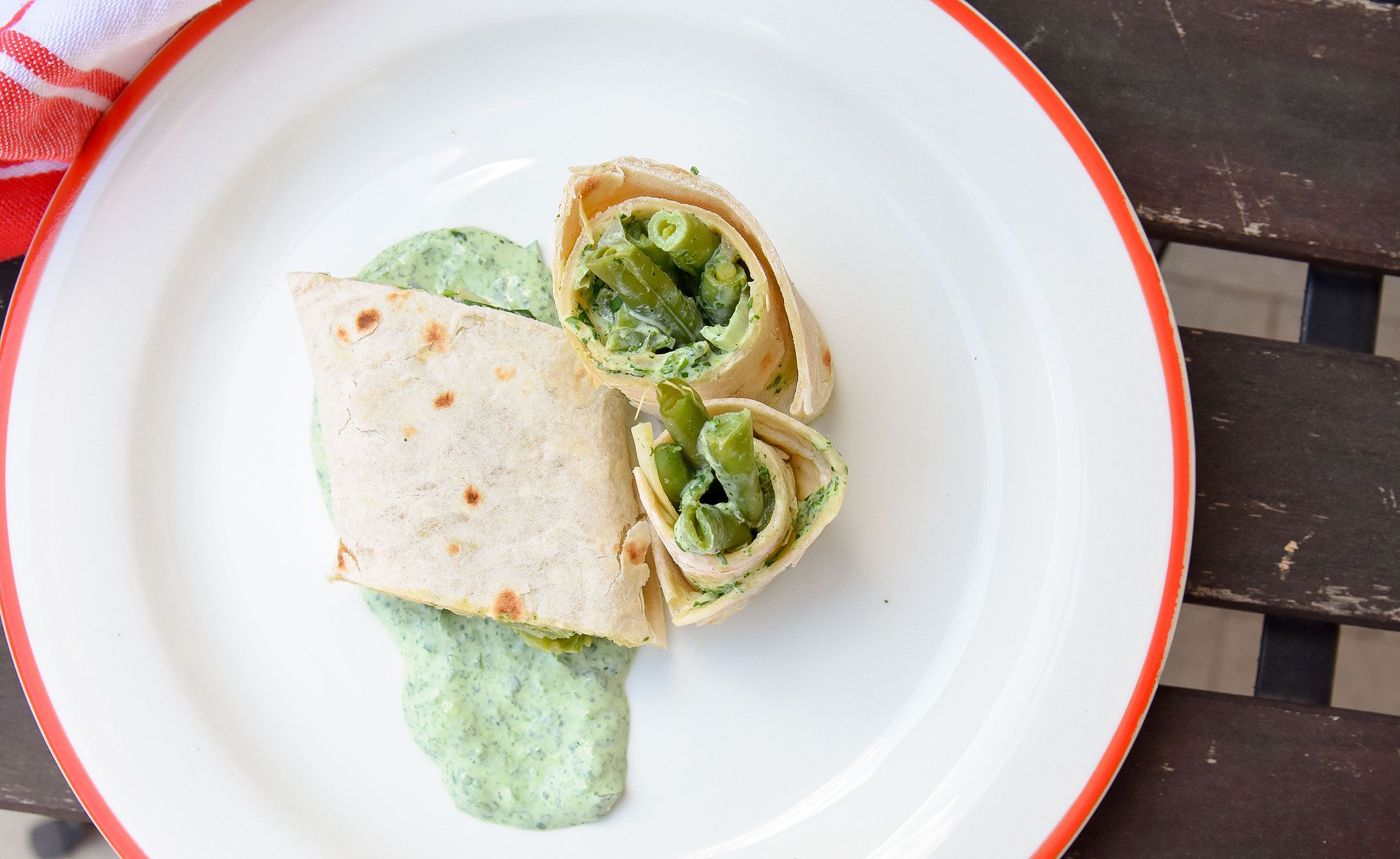 La ricetta del veggie wrap