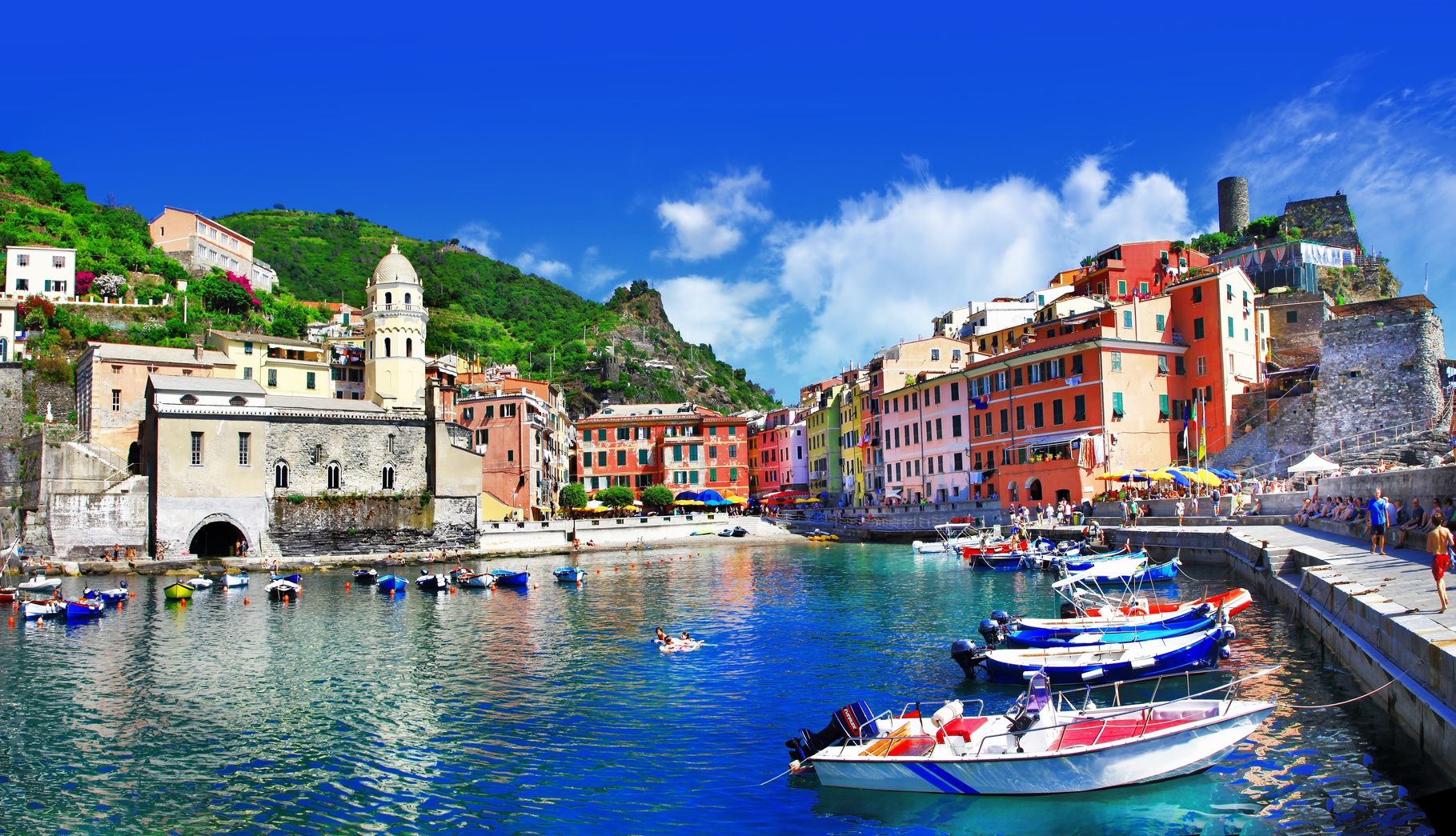 pictorial italian villages - Vernazza, Cinque terre