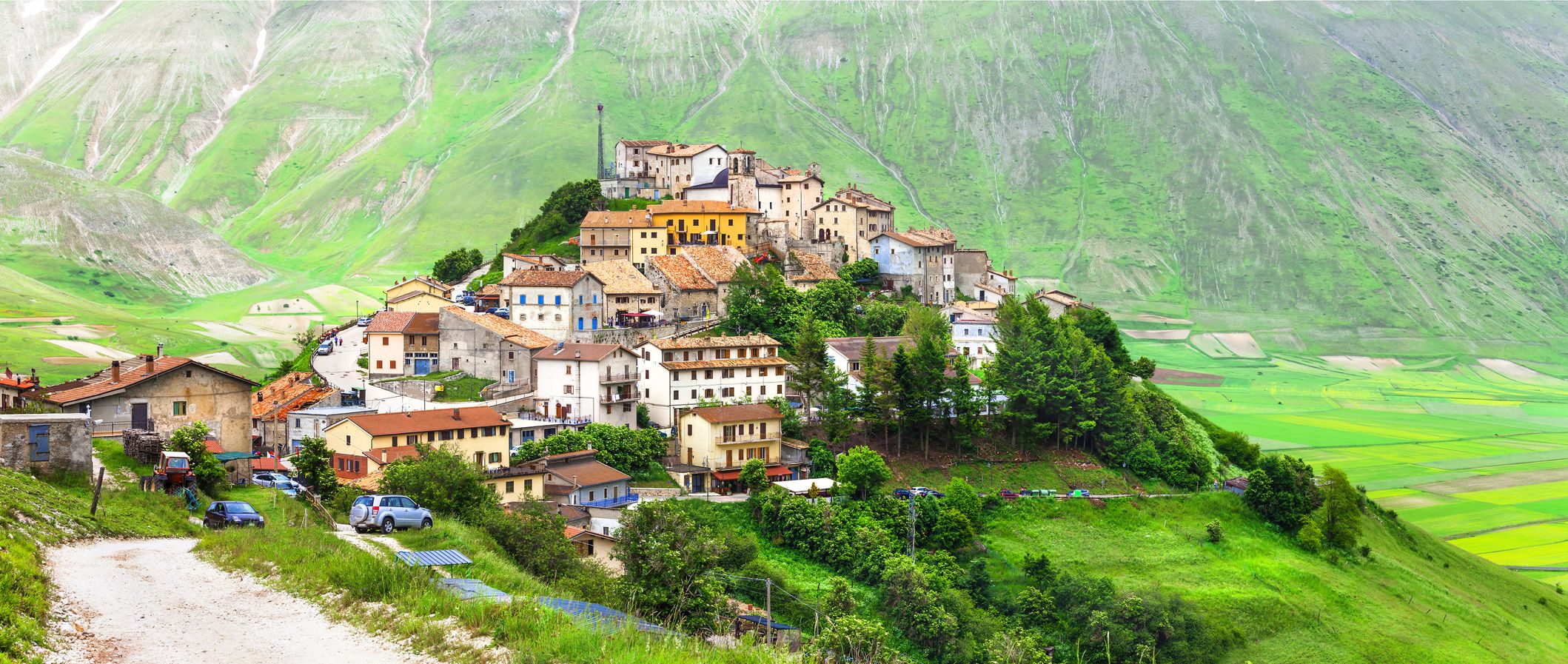 Castelluccio di Norcia -one of the most beautiful villages in Italy