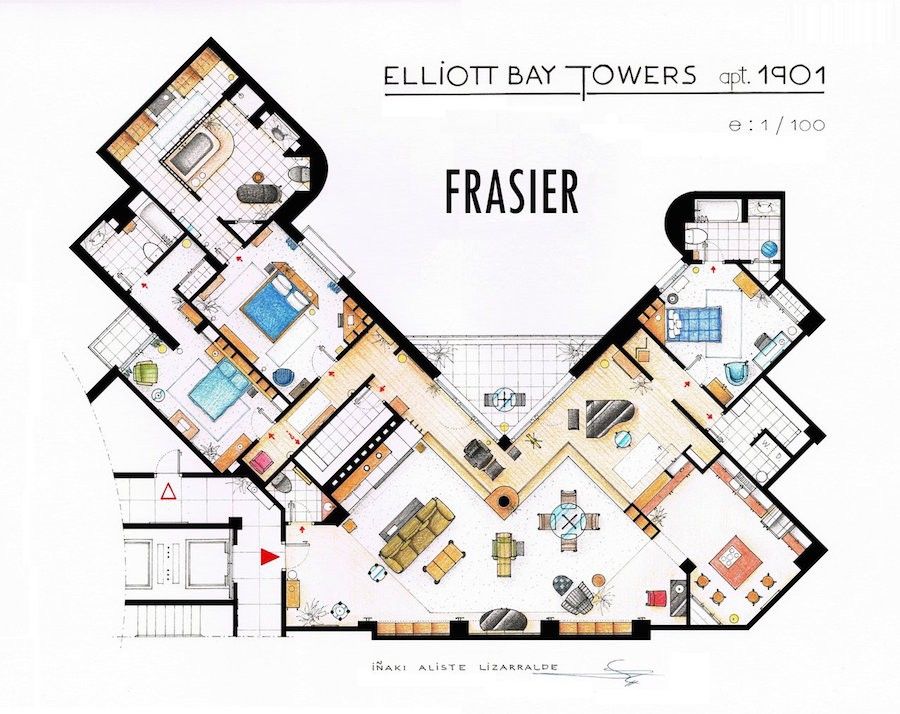 Floor-Plans-of-Your-Favorite-TV-Shows8