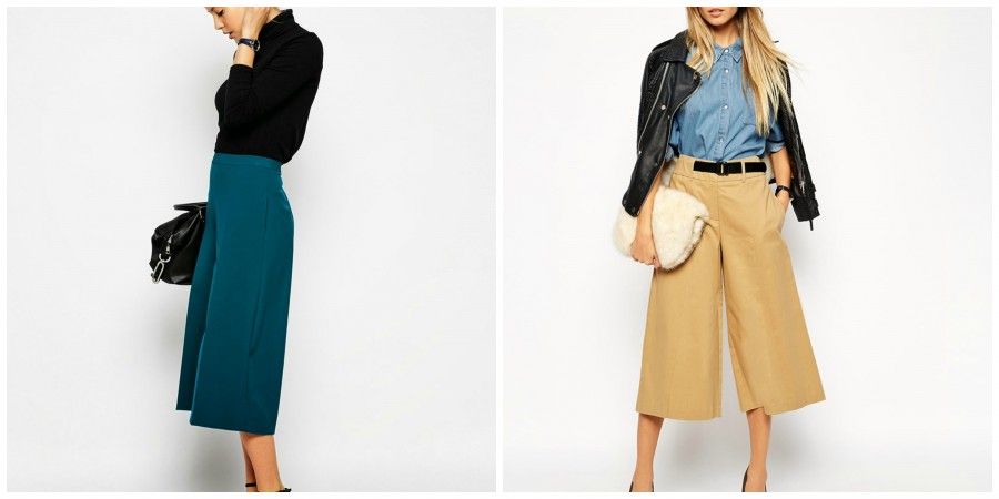 Pantaloni cropped