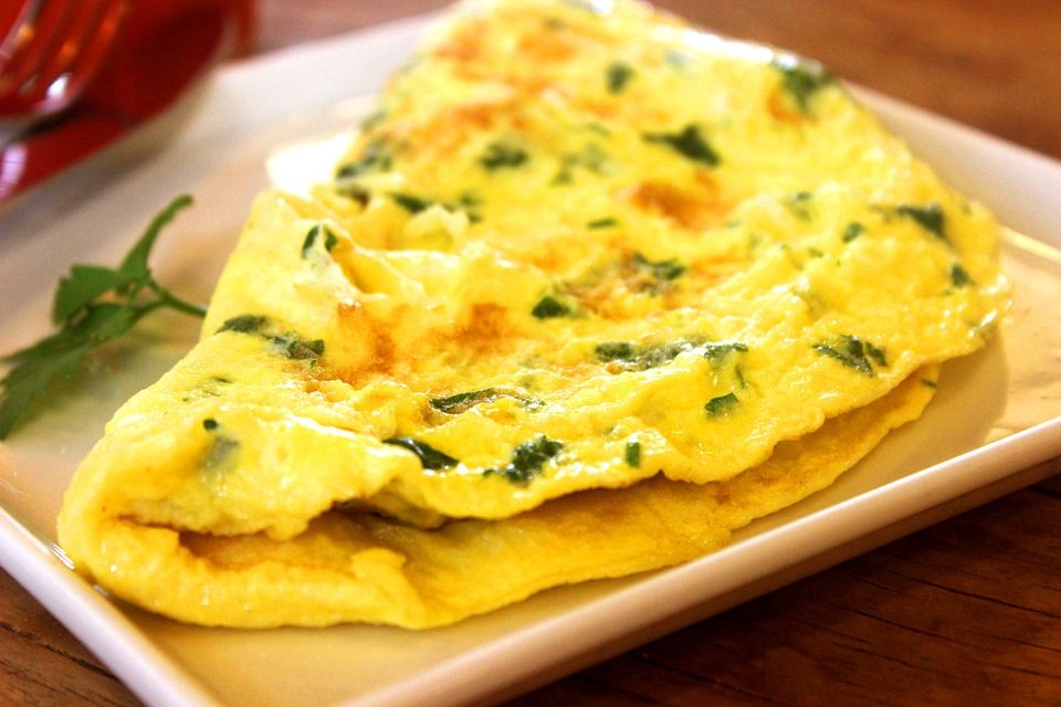 frittata-al-forno con erbette aromatiche