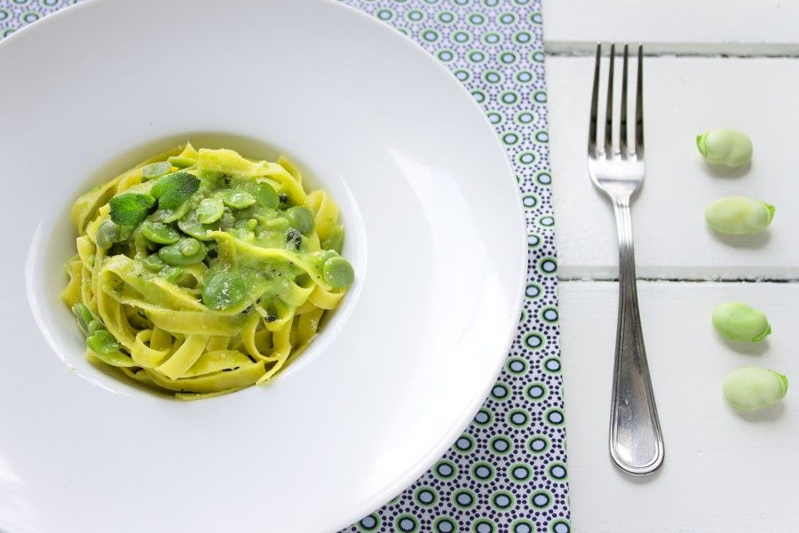 tagliatelle-fave-menta-contemporaneo-food