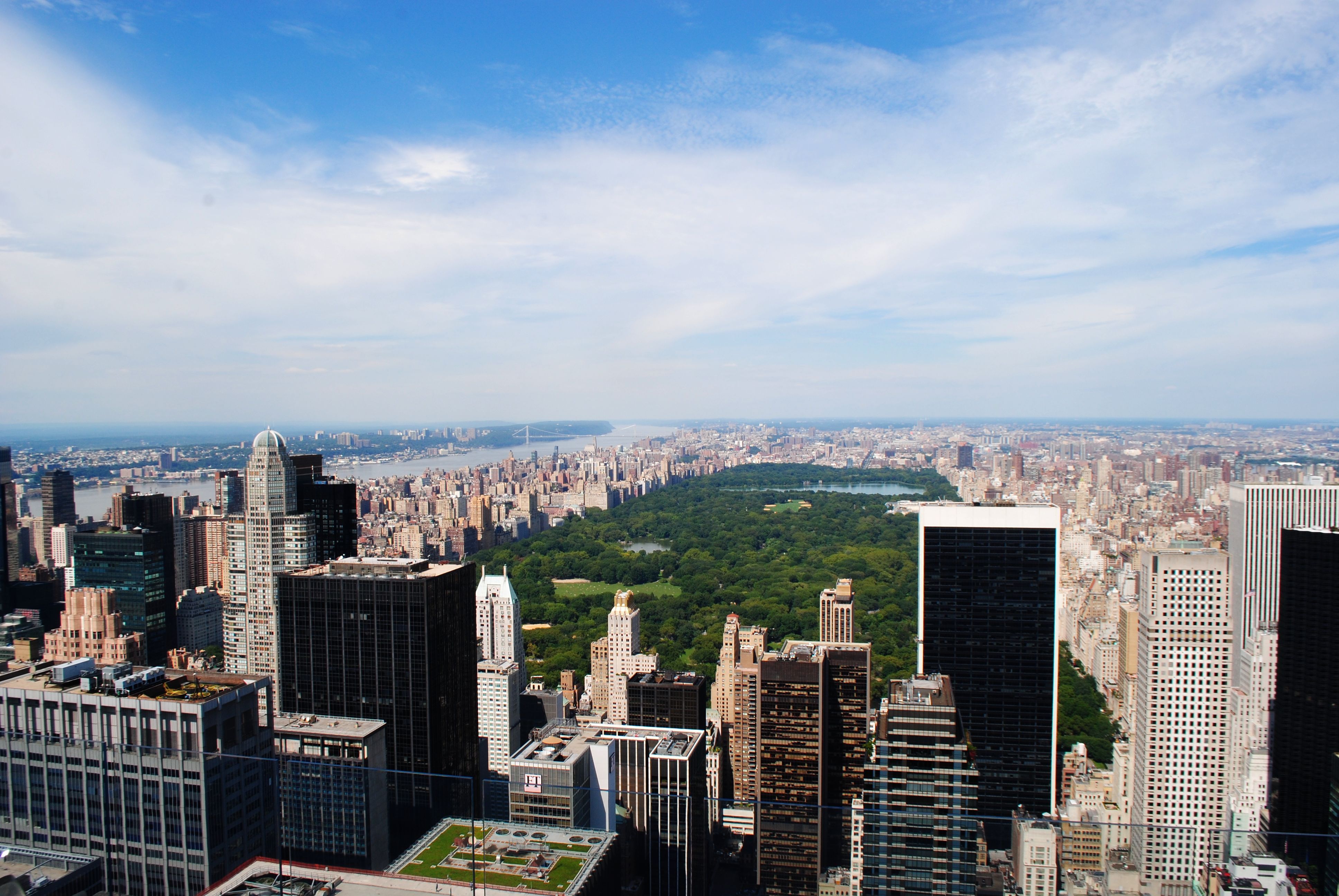 top of the rock