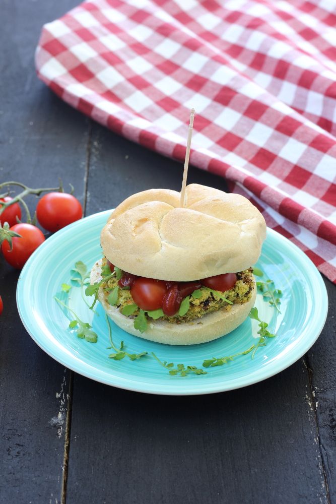 Hamburger vegani di Jamie Oliver