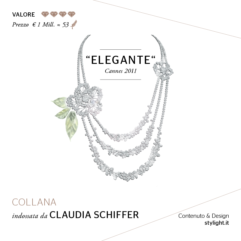 8. Gioielli di Cannes - Claudia Schiffer (Stylight)