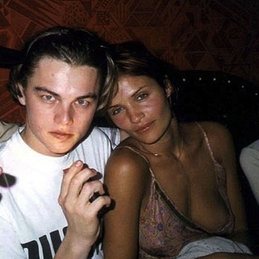 Leonardo DiCaprio e Helena Christensen