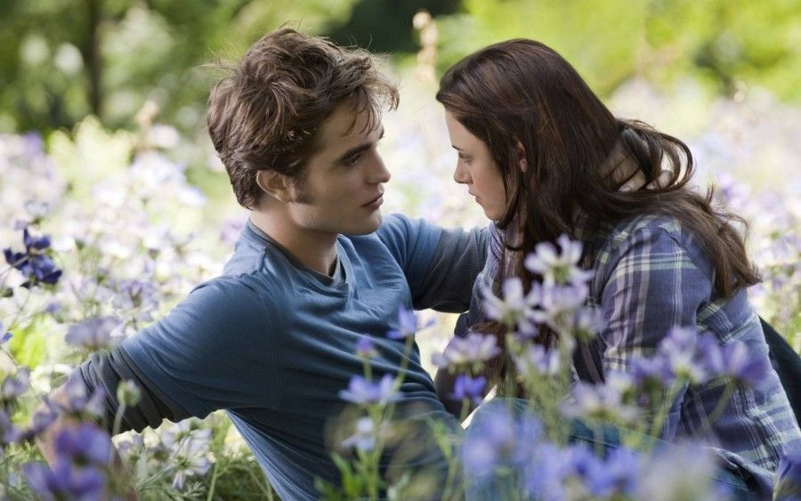 Robert Pattinson e Kristen Stewart in Twilight