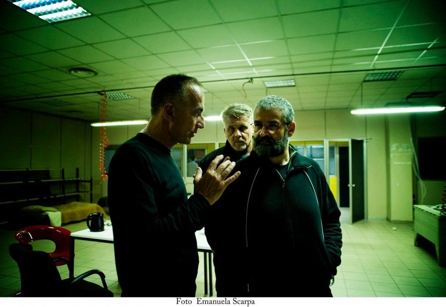 Stefano Sollima sul set di Gomorra