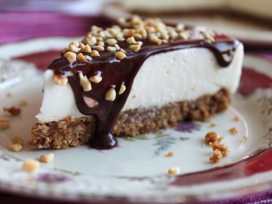 cheesecake al riso soffiato e Nutella1